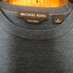 Michael Kors Men’s Merino Wool Crew Sweater